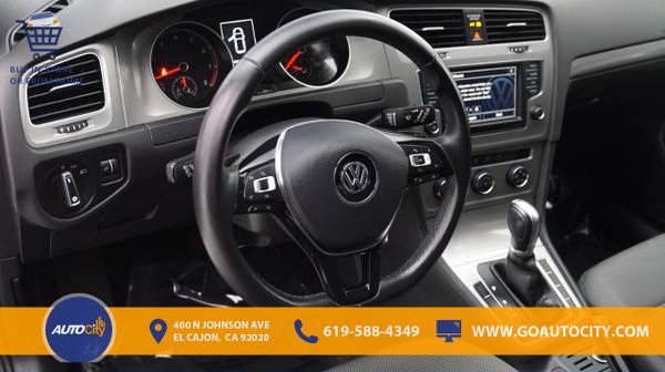 2017 Volkswagen Golf Sedan Volkswagon 1.8T S Automatic Golf VW -... for sale in El Cajon, CA – photo 18
