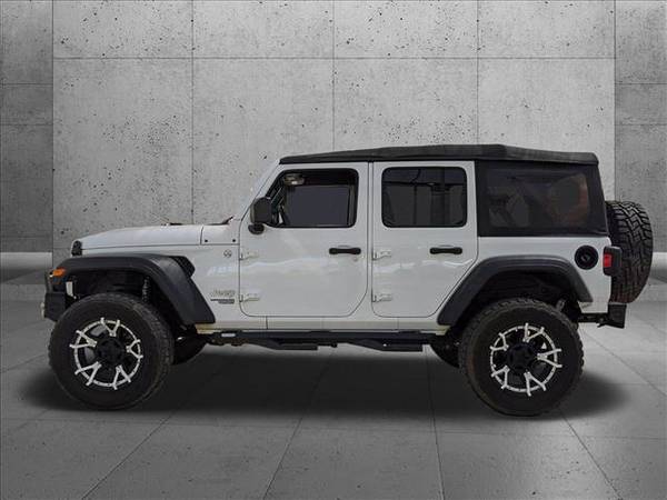 2018 Jeep Wrangler Unlimited Sport S 4x4 4WD Four Wheel SKU: JW123544 for sale in Fort Worth, TX – photo 8