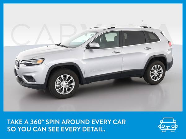 2019 Jeep Cherokee Latitude Plus Sport Utility 4D suv Silver for sale in Lima, OH – photo 3