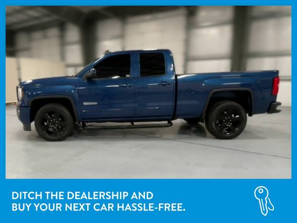 2017 GMC Sierra 1500 Double Cab Pickup 4D 6 1/2 ft pickup Blue for sale in South El Monte, CA – photo 4