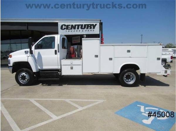 2008 GMC C5500 Regular Cab White Low Price WOW! for sale in Grand Prairie, TX – photo 3