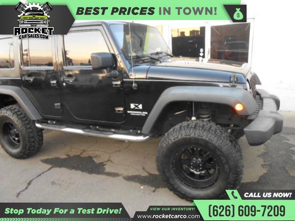2009 Jeep Wrangler Unlimited X 4x4SUV PRICED TO SELL! - cars &... for sale in Covina, CA – photo 3