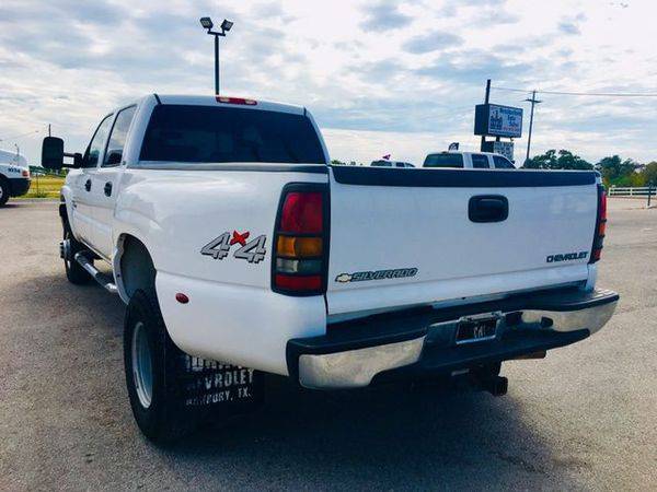2004 Chevrolet Chevy Silverado 3500 Crew Cab LT Pickup 4D 8 ft 100%... for sale in Weatherford, TX – photo 5