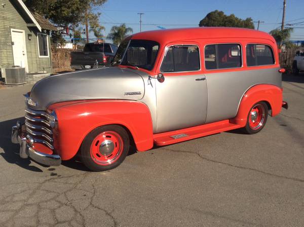 1952 Chevy Suburban - cars & trucks - by owner - vehicle automotive... for sale in Bakersfield, CA