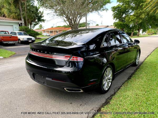 LIKE NEW 2014 LINCOLN MKZ HYBRID CLEAN TITLE NAVIGATION BACK UP... for sale in Hollywood, FL – photo 7