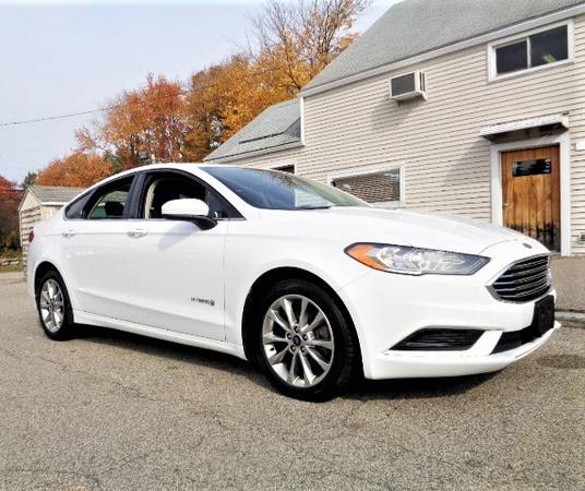 2017 Ford Fusion SE Hybrid Tech Package All Power Clean 1-Owner -... for sale in Hampton Falls, NH – photo 2