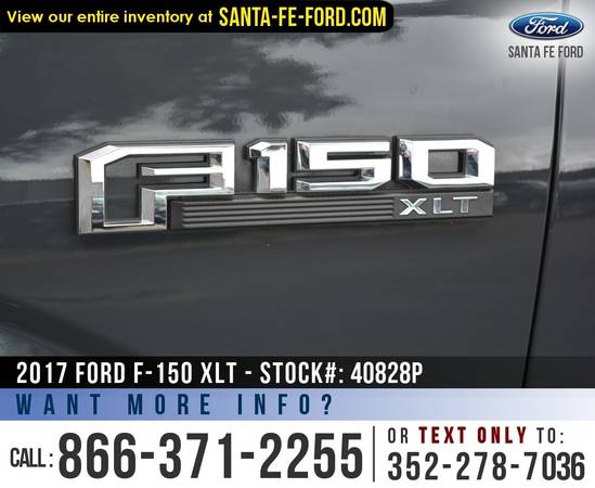 2017 FORD F150 XLT 4WD Cruise Control, SYNC, Tonneau Cover for sale in Alachua, FL – photo 20