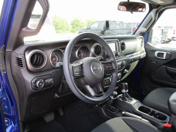 2019 Jeep Wrangler Sport hatchback Blue - cars & trucks - by dealer... for sale in Goldsboro, NC – photo 11