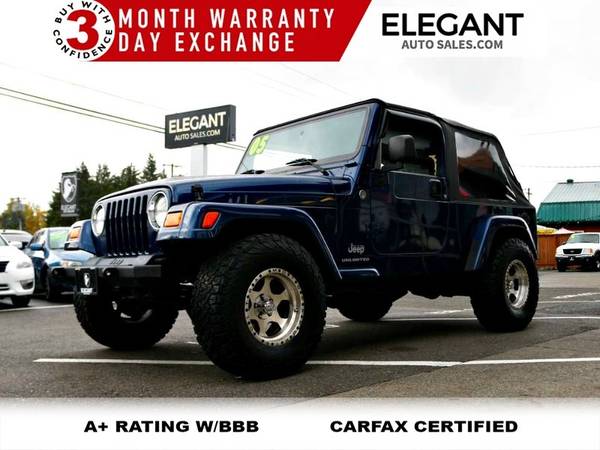 2005 Jeep Wrangler Unlimited 4x4 6 speed manual long base SUV 4WD for sale in Beaverton, OR – photo 4