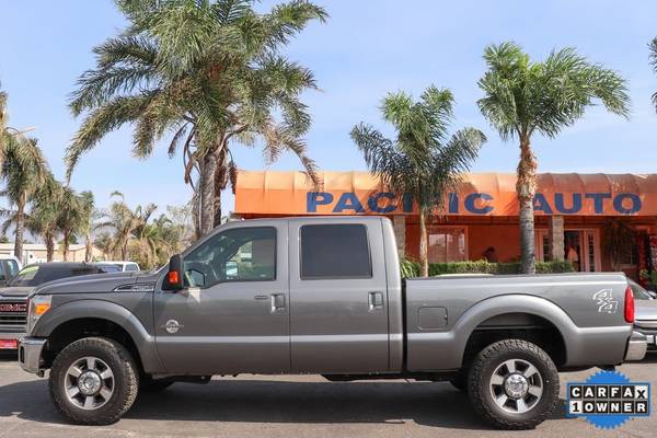 2013 Ford F-250 Diesel Lariat Crew Cab 4x4 Pickup Truck #32700 -... for sale in Fontana, CA – photo 4