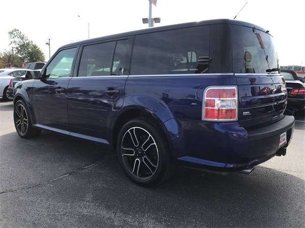 2014 Ford Flex SEL suv Blue for sale in Palatine, IL – photo 4