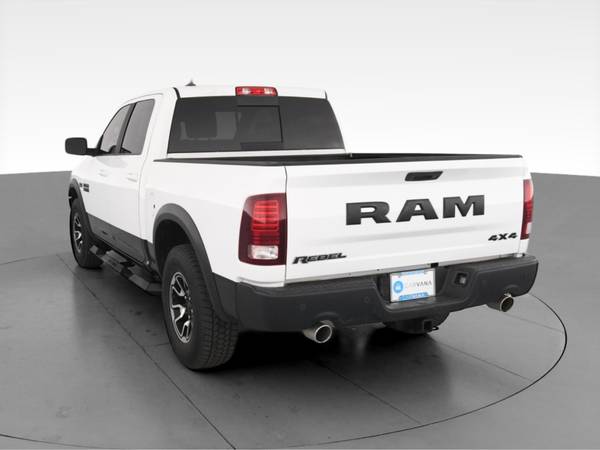 2017 Ram 1500 Crew Cab Rebel Pickup 4D 5 1/2 ft pickup White -... for sale in Hugo, MN – photo 8