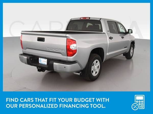 2019 Toyota Tundra CrewMax SR5 Pickup 4D 5 1/2 ft pickup Silver for sale in Cleveland, OH – photo 8