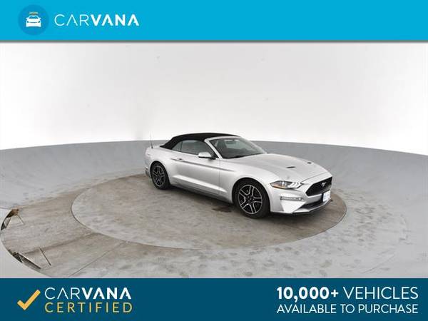 2018 Ford Mustang EcoBoost Premium Convertible 2D Convertible Silver - for sale in Atlanta, GA – photo 9