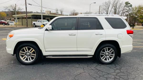 2013 Toyota 4Runner Limited AWD 4dr SUV suv White - cars & trucks -... for sale in Fayetteville, AR – photo 4