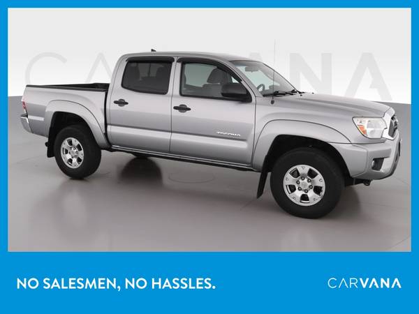 2015 Toyota Tacoma Double Cab PreRunner Pickup 4D 5 ft pickup Silver for sale in Chillicothe, OH – photo 11