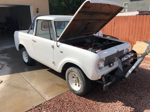 Sweet 1967 Scout 800 - cars & trucks - by owner - vehicle automotive... for sale in Canon City, CO – photo 2