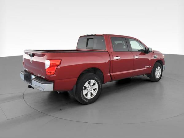 2017 Nissan Titan Crew Cab SV Pickup 4D 5 1/2 ft pickup Red -... for sale in Madison, WI – photo 11