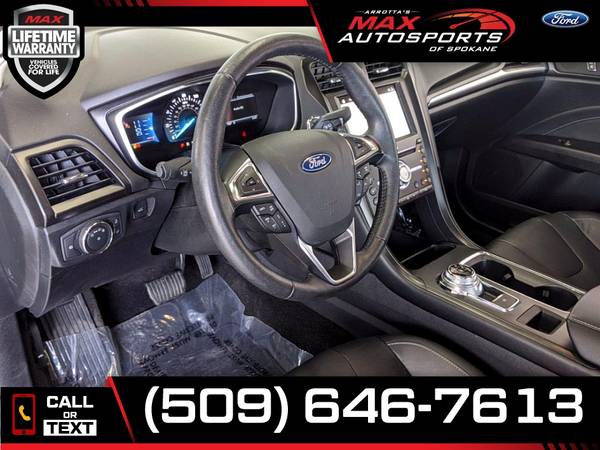 $337/mo - 2019 Ford Fusion Titanium AWD Ecoboost - LIFETIME... for sale in Spokane, WA – photo 4
