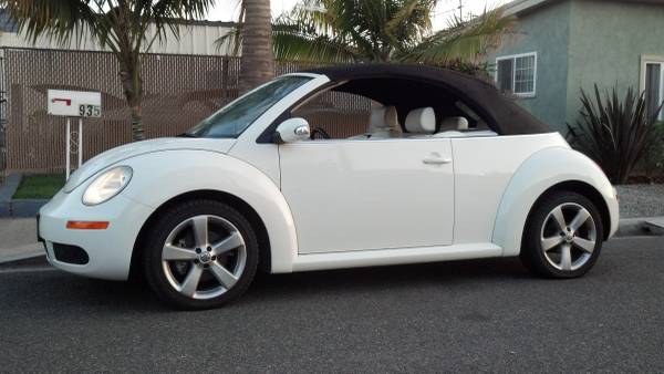 2007 TRIPLE WHITE VW BEETLE CONVERTIBLE. ONLY 3000 OF THESE MADE 72k for sale in Costa Mesa, CA – photo 16