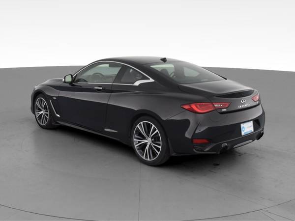 2018 INFINITI Q60 3.0t Luxe Coupe 2D coupe Black - FINANCE ONLINE -... for sale in Washington, District Of Columbia – photo 7
