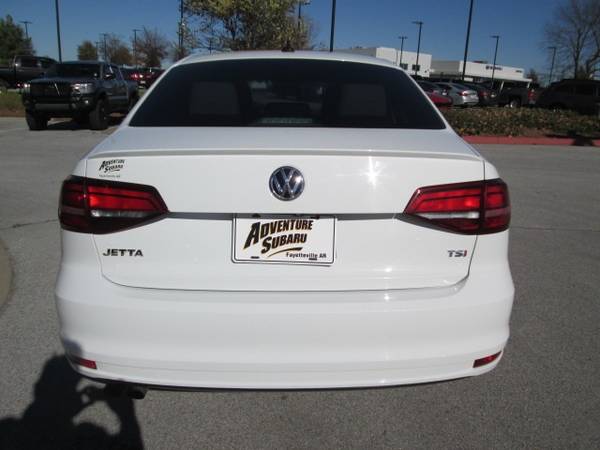 2016 VW Volkswagen Jetta 1.8T Sport sedan White - cars & trucks - by... for sale in Fayetteville, OK – photo 5