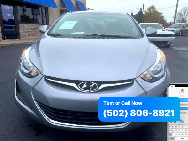 2015 Hyundai Elantra SE 4dr Sedan 6A EaSy ApPrOvAl Credit Specialist... for sale in Louisville, KY – photo 8
