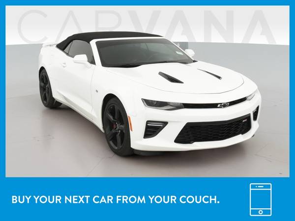2017 Chevy Chevrolet Camaro SS Convertible 2D Convertible White for sale in Monroe, MI – photo 12