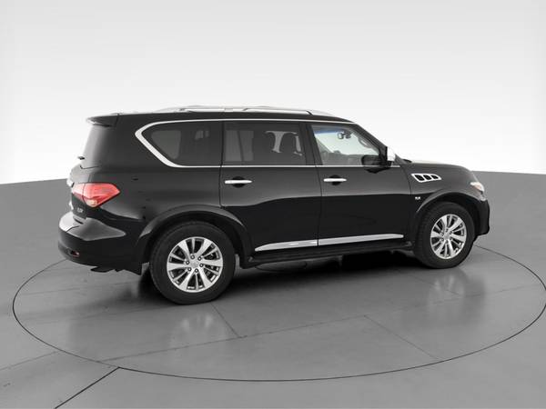 2016 INFINITI QX80 Sport Utility 4D suv Black - FINANCE ONLINE -... for sale in Washington, District Of Columbia – photo 12