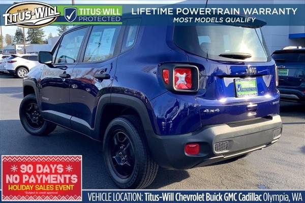 2019 JEEP RENEGADE 4x4 4WD SUV Sport SPORT - cars & trucks - by... for sale in Olympia, WA – photo 10
