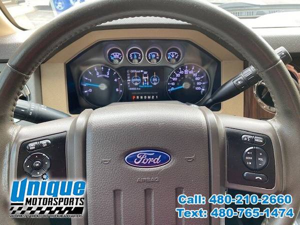 2014 FORD F-250 CREW CAB LARIAT ~ LOW MILES ~ 6.7L TURBO DIESEL TRUC... for sale in Tempe, AZ – photo 8