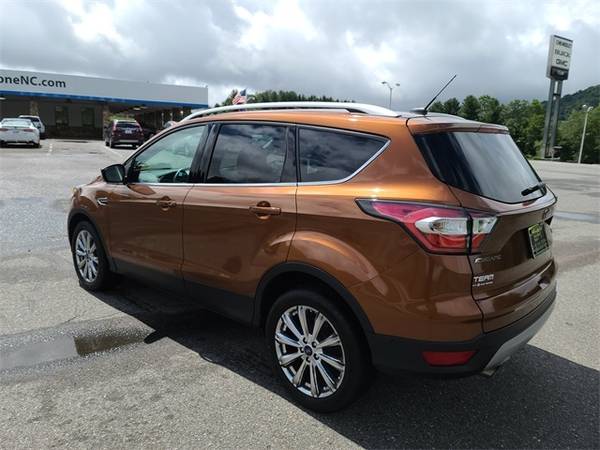 2017 Ford Escape Titanium suv Orange - cars & trucks - by dealer -... for sale in Boone, NC – photo 5
