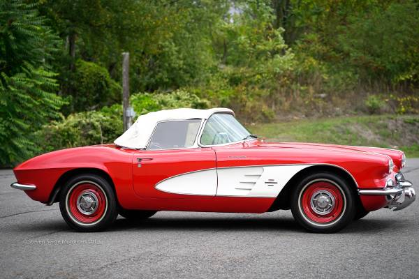 1961 Corvette Fuelie 283/315hp 4 speed 2 Tops Power Windows - cars &... for sale in Wyoming, PA – photo 6