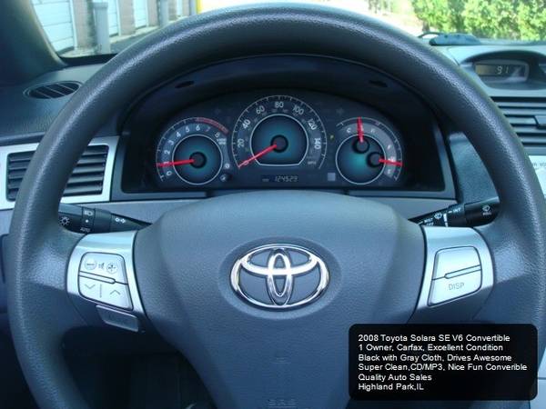 2008 Toyota Camry Solara SE Convertible - - by dealer for sale in Other, WI – photo 20