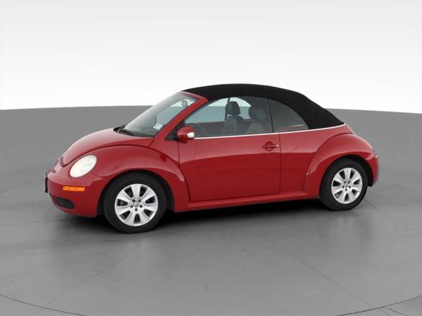 2010 VW Volkswagen New Beetle Convertible 2D Convertible Red -... for sale in San Antonio, TX – photo 4
