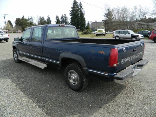 2000 Chevrolet Chevy 3500 Pickup Crew Cab Long Bed 4/4 - EXTRA for sale in Yelm, WA – photo 4