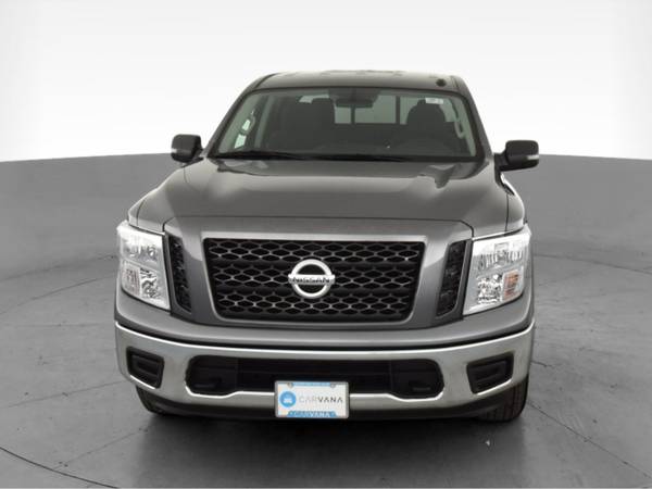 2019 Nissan Titan Crew Cab SV Pickup 4D 5 1/2 ft pickup Gray -... for sale in Worcester, MA – photo 17