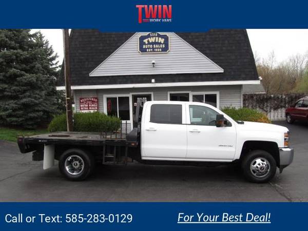 2018 Chevy Chevrolet Silverado 3500HD LT pickup Summit White - cars for sale in Spencerport, NY