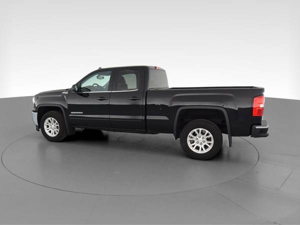 2018 GMC Sierra 1500 Double Cab SLE Pickup 4D 6 1/2 ft pickup Black... for sale in Hartford, CT – photo 6
