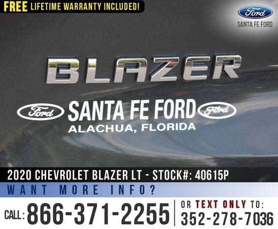 20 Chevrolet Blazer LT Onstar, Cruise Control, Touchscreen for sale in Alachua, FL – photo 21
