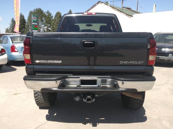Diesel! 2005 Chevy Silverado 2500 HD Crewcab 4" LIFT, KMC XD 35" Tires for sale in Ault, CO – photo 7