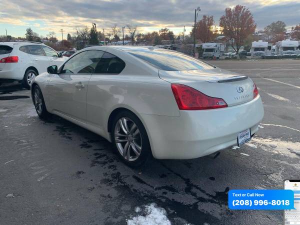 2008 Infiniti G37 Base 2dr Coupe - cars & trucks - by dealer -... for sale in Garden City, ID – photo 6