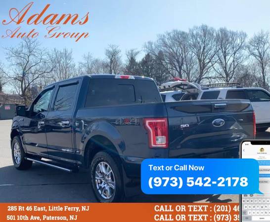 2017 Ford F-150 F150 F 150 XLT 4WD SuperCrew 5 5 Box - Buy-Her for sale in Paterson, PA – photo 3