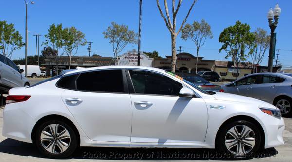 2017 Kia Optima Hybrid EX Automatic Snow White Pea - cars & for sale in Lawndale, CA – photo 9