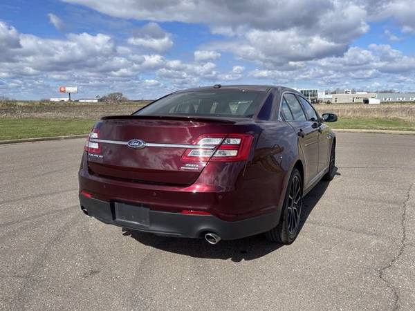 2018 Ford Taurus SEL sedan Red - - by dealer - vehicle for sale in Thorp, WI – photo 5