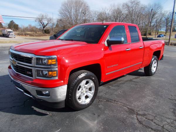 2014 Chevy Silverado Extended Cab LTZ 4x4 - - by for sale in Columbia, KY – photo 2