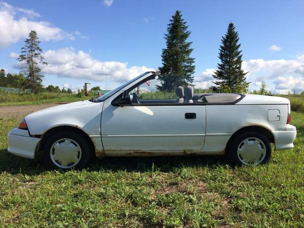 '92 Geo Metro 2-dr Convert- or Trade for Winter Driver for sale in Scandia, MN – photo 2
