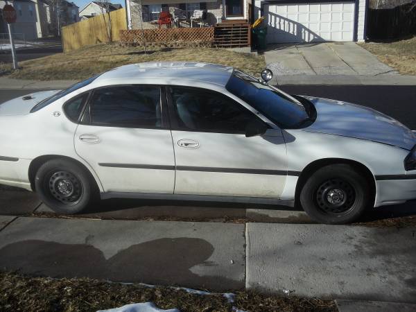 2003 chevy impala 175,000 miles good running car chevy impala white for sale in Broomfield, CO – photo 16