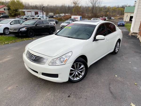 2007 Infiniti G35x AWD White Leather clean... for sale in Spencerport, NY – photo 4