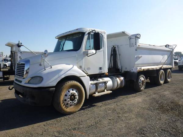2008 Freightliner Columbia T/A 16' Dump Truck for sale in Coalinga, CA